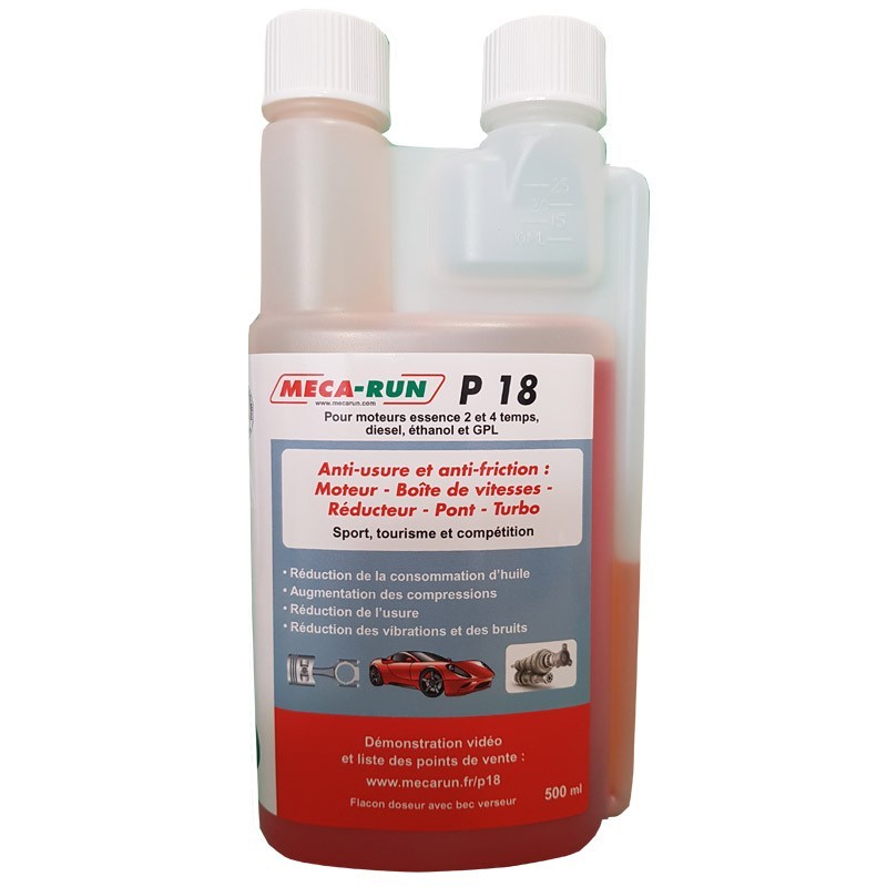 MECARUN - PACK VIDANGE - P18 250ml + ENGINE FLUSH 500ml