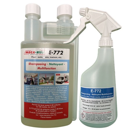 E-772 1 Litre et son pulvérisateur 650 ml